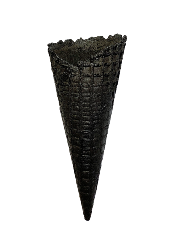 Charcoal Waffle Cone Wholesale